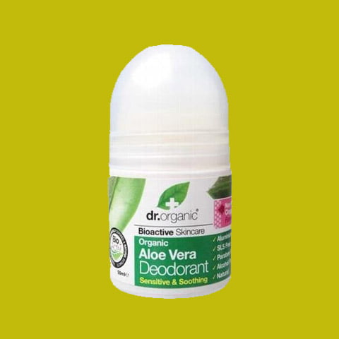 Dr. Organic Aloe Vera Svitalyktaeyðir 50ml