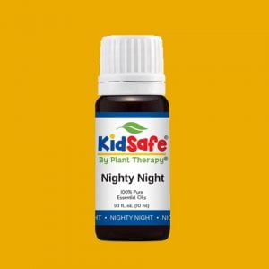 Nighty Night ilmkjarnaolían  hjálpar til við skapa róandi og notalegt andrúmsloft